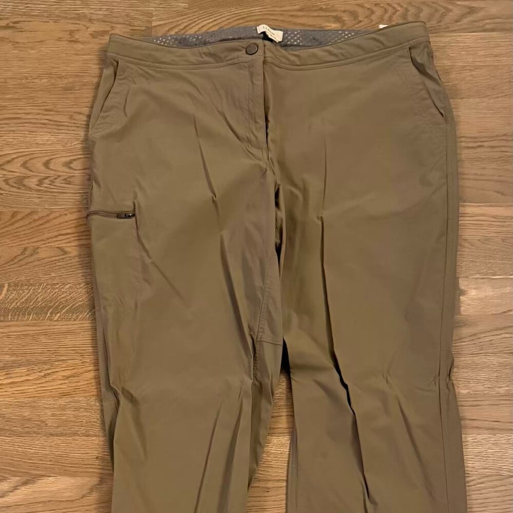 Womens LL Bean Vista Trekking pants size 18